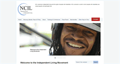 Desktop Screenshot of ncil.org